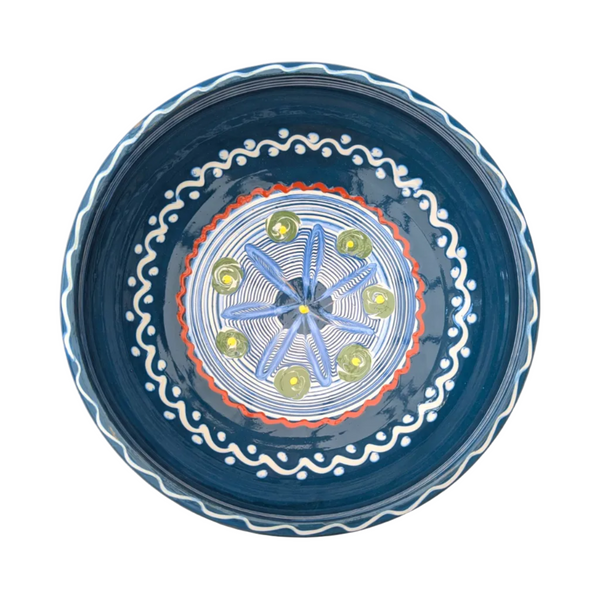 Cobalt Blue Fruit Bowl
