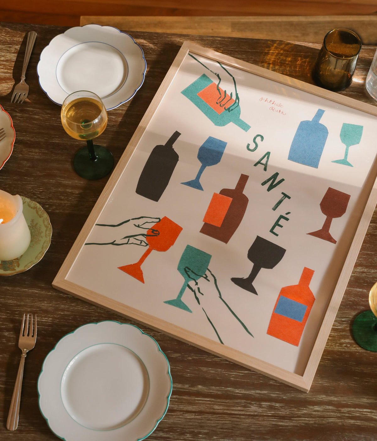 Sante Art Print
