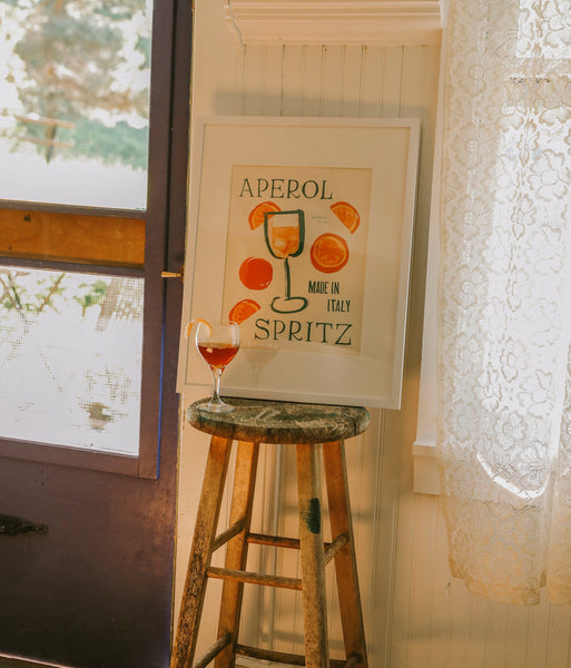 Aperol Spritz Art Print
