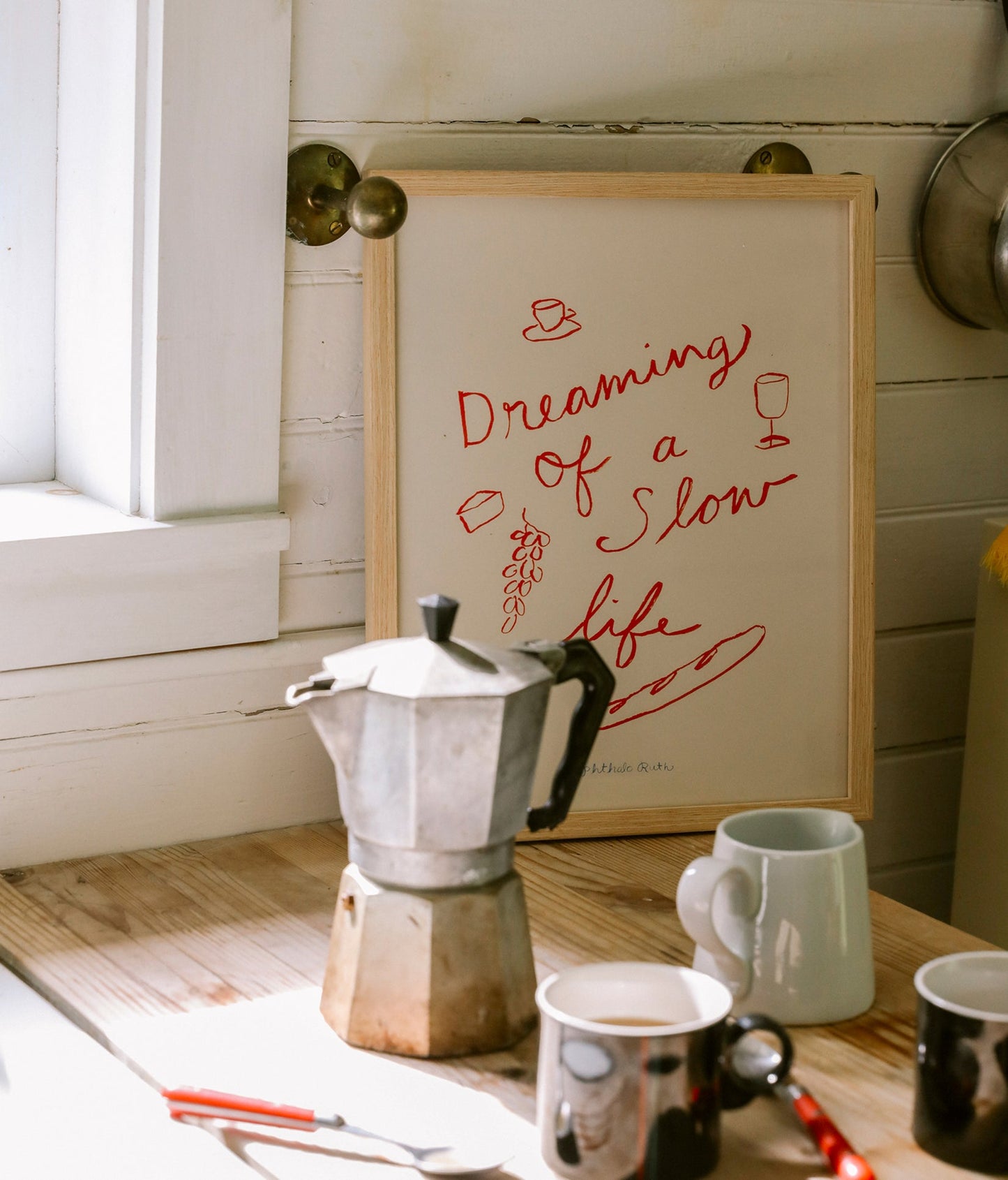 Dreaming of a Slow Life Art Print