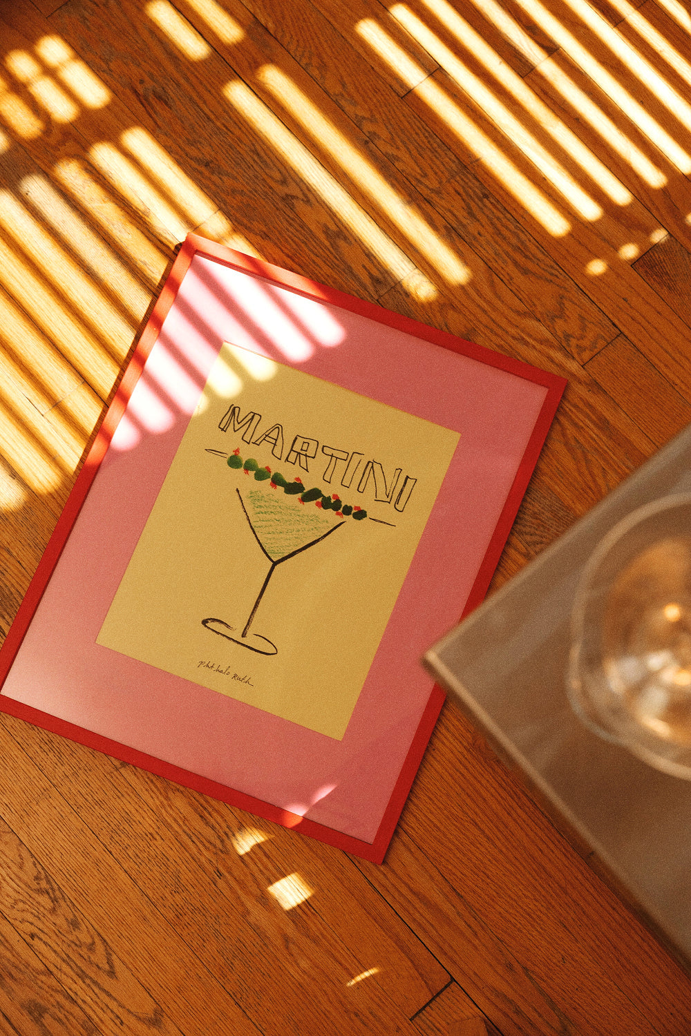 "Extra Dirty Martini" Art Print