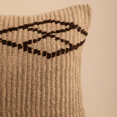 Pillow Abdelouahed Brown Line