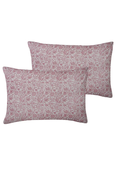Pillowcase made with Liberty Fabric SAMBOURNE PINK - Coco & Wolf