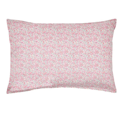 Pillowcase made with Liberty Fabric WILTSHIRE BUD MAGENTA - Coco & Wolf