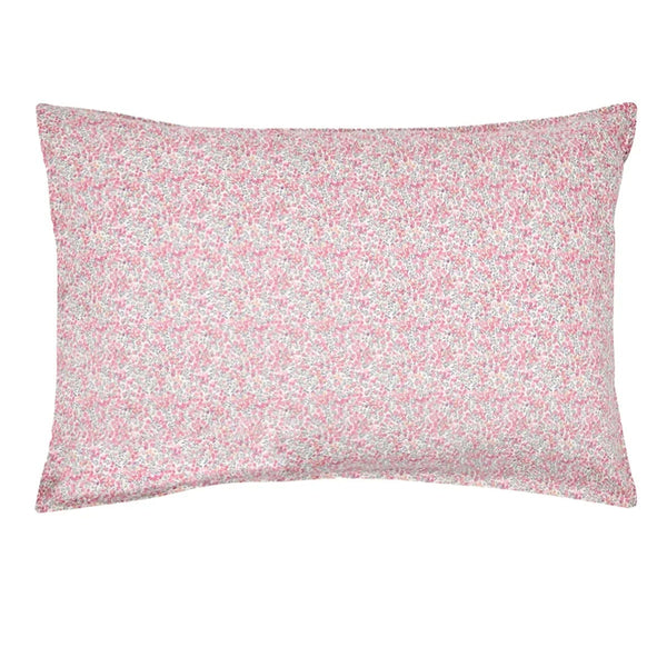 Pillowcase made with Liberty Fabric WILTSHIRE BUD MAGENTA - Coco & Wolf