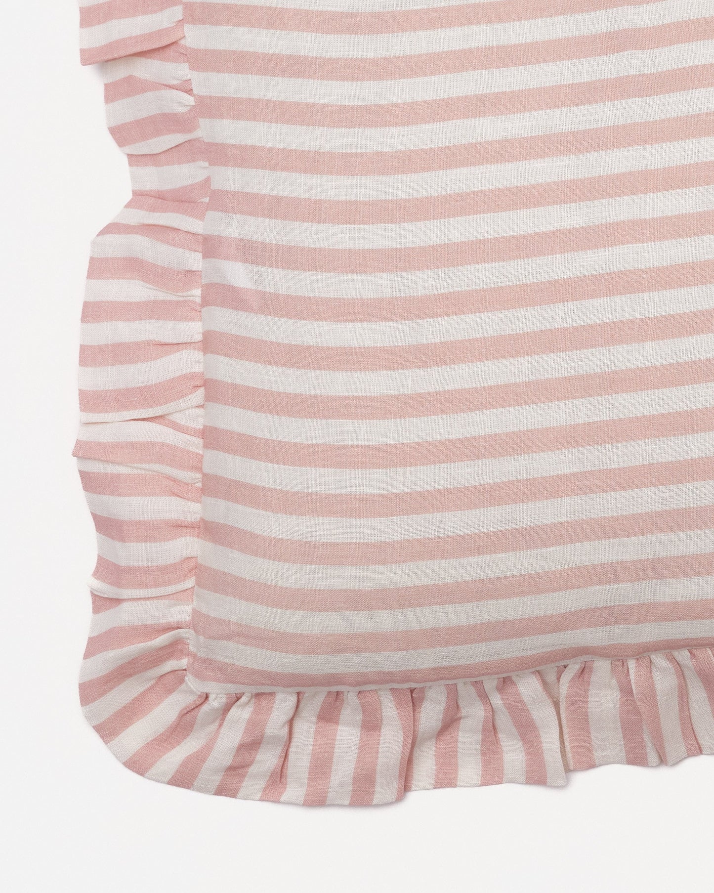 Blush Candy Stripe Cushion Cover