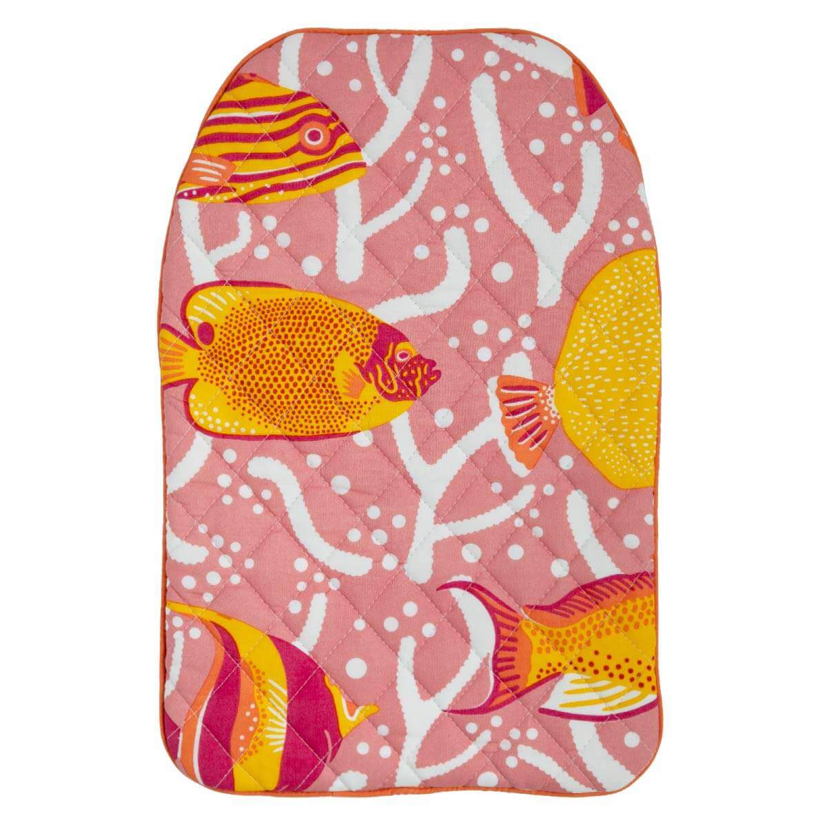 Pink Coral Reef Hot Water Bottle Cover