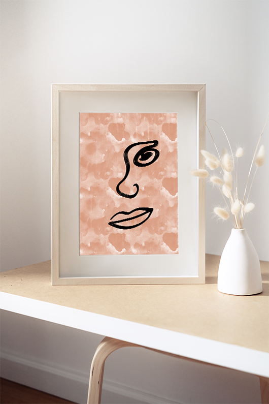 Deep Gaze Art Print