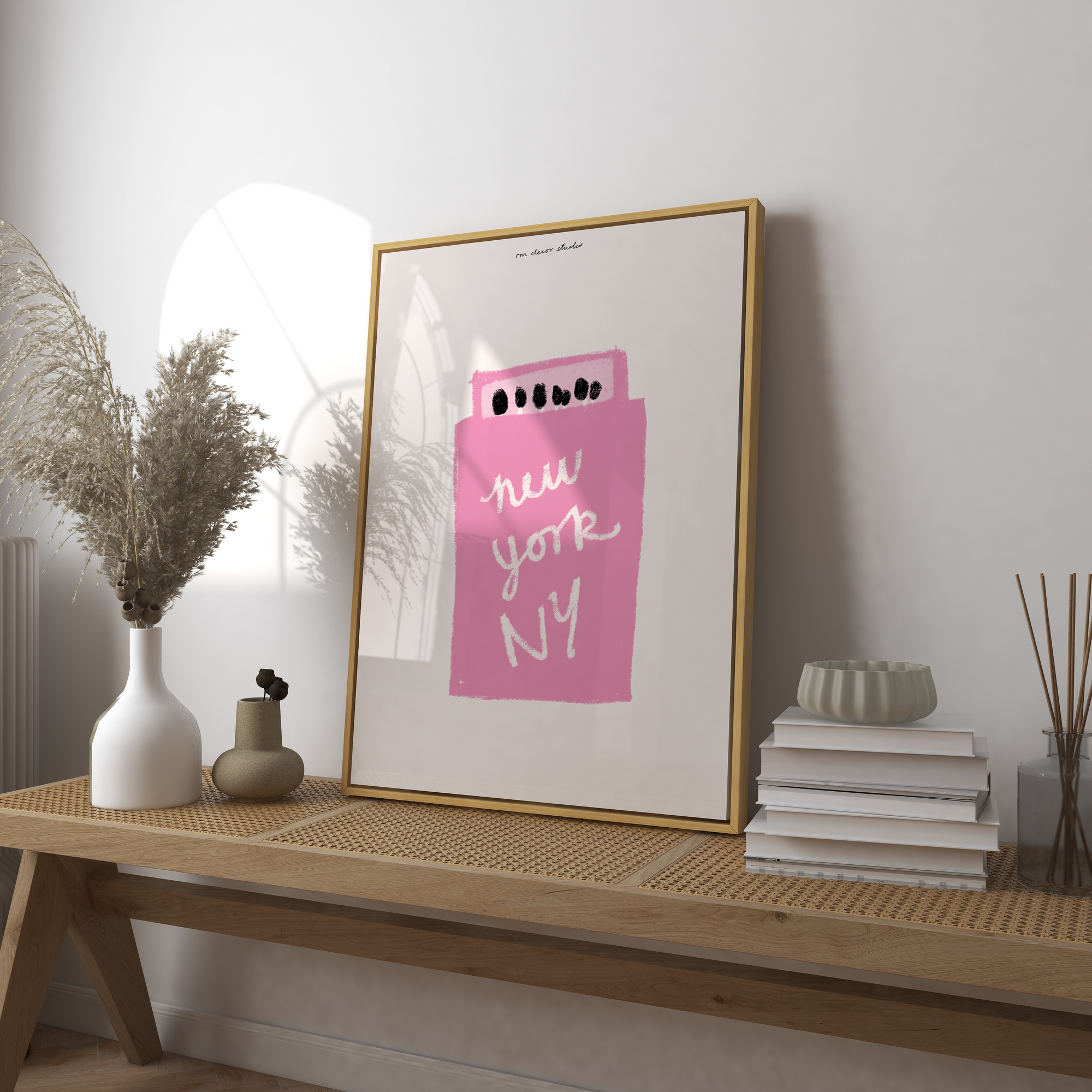 New York Matchbox Print