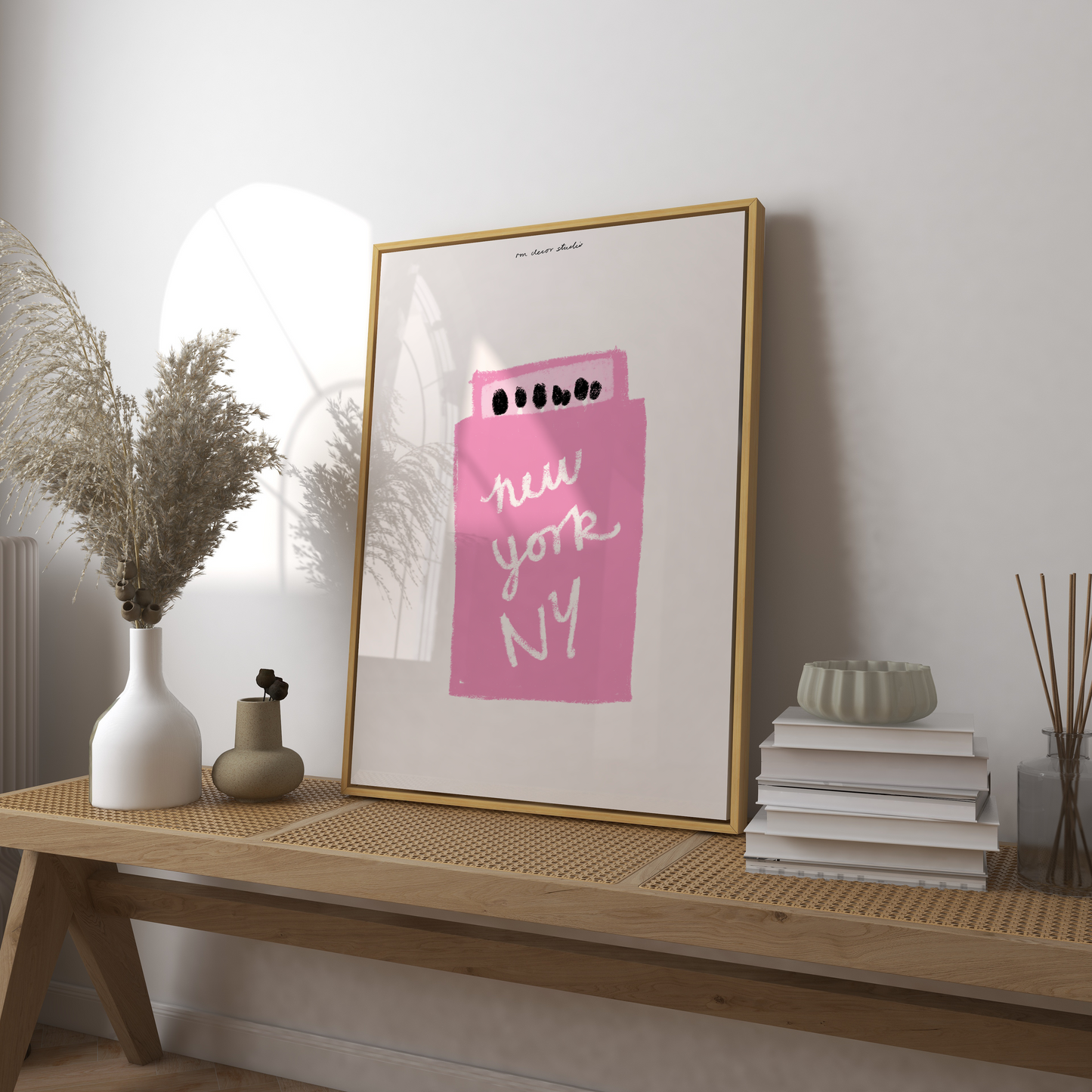 New York Matchbox Print