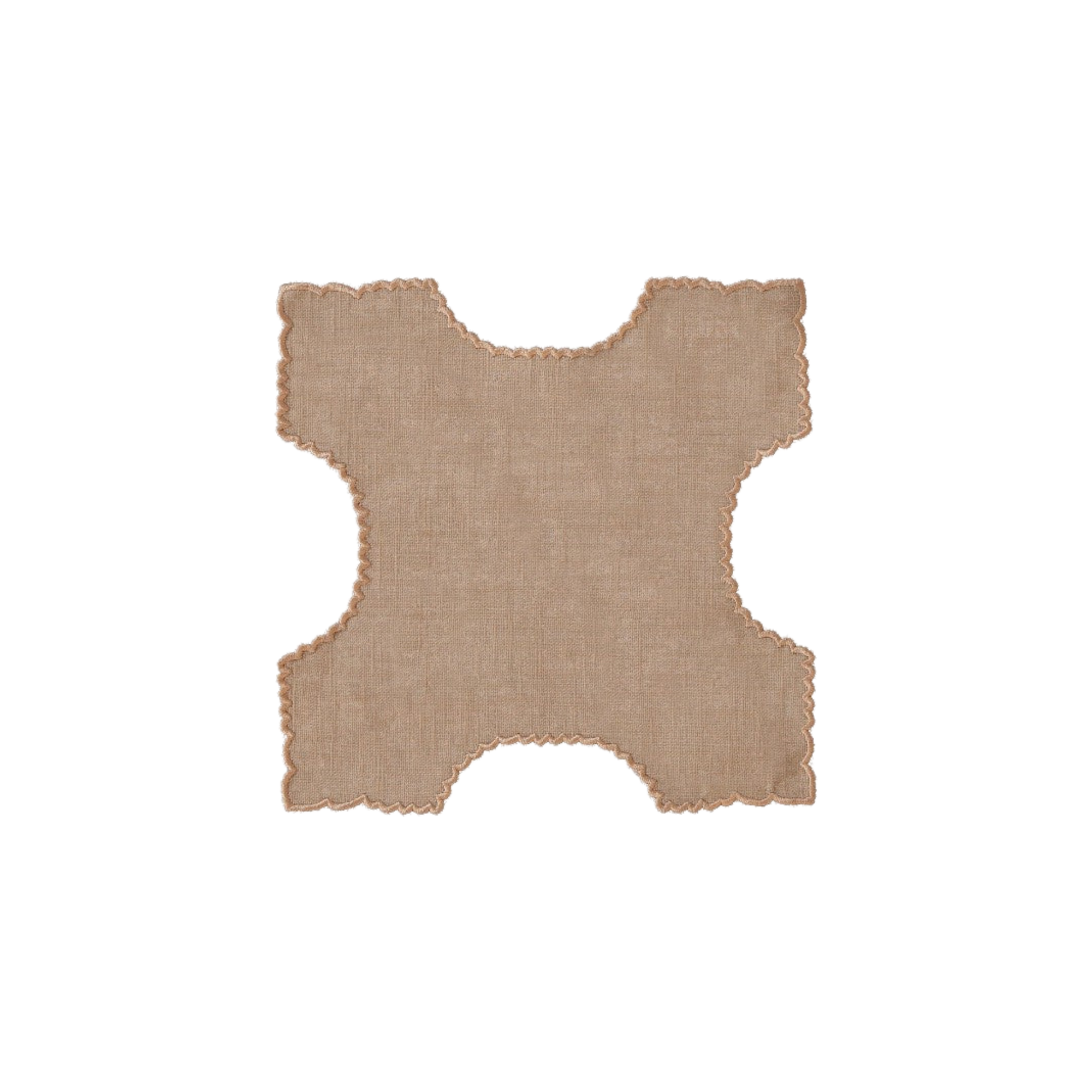 Pitcher Cloth, Beige with Beige