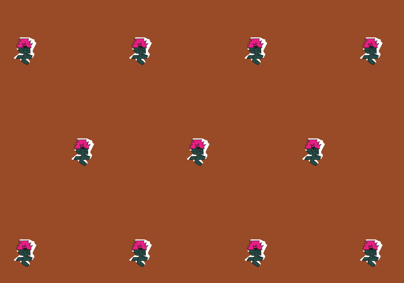 Pixel Posey Wallpaper, Camellia, Sample