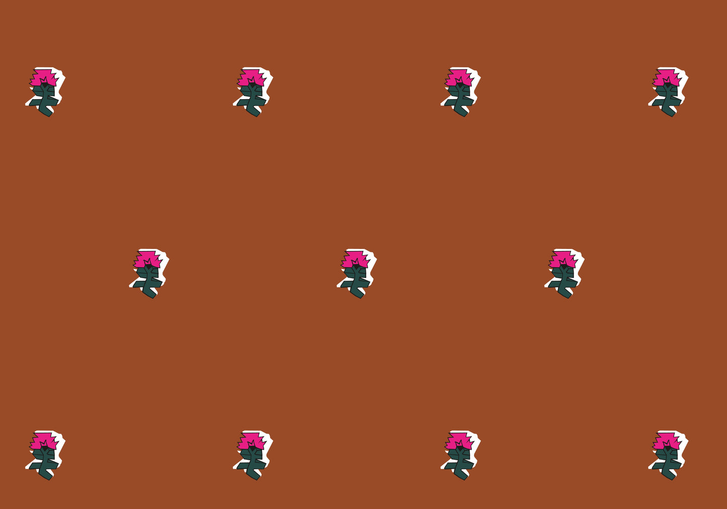 Pixel Posey Wallpaper, Camellia, Sample