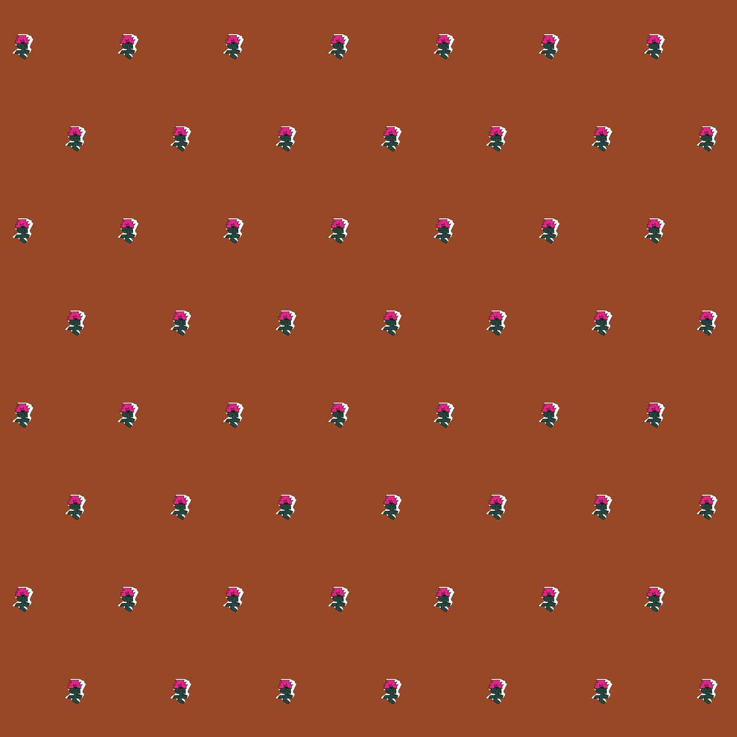 Pixel Posey Wallpaper, Camellia, Roll