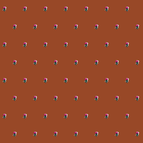 Pixel Posey Wallpaper, Camellia, Roll