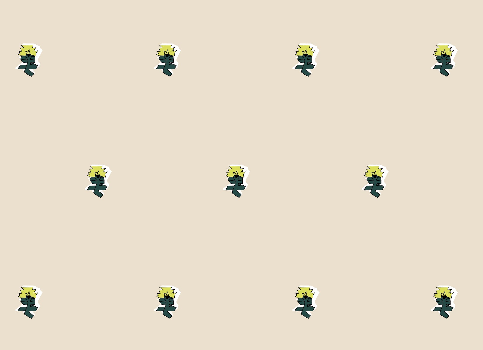 Pixel Posey Wallpaper, Limelight, Roll