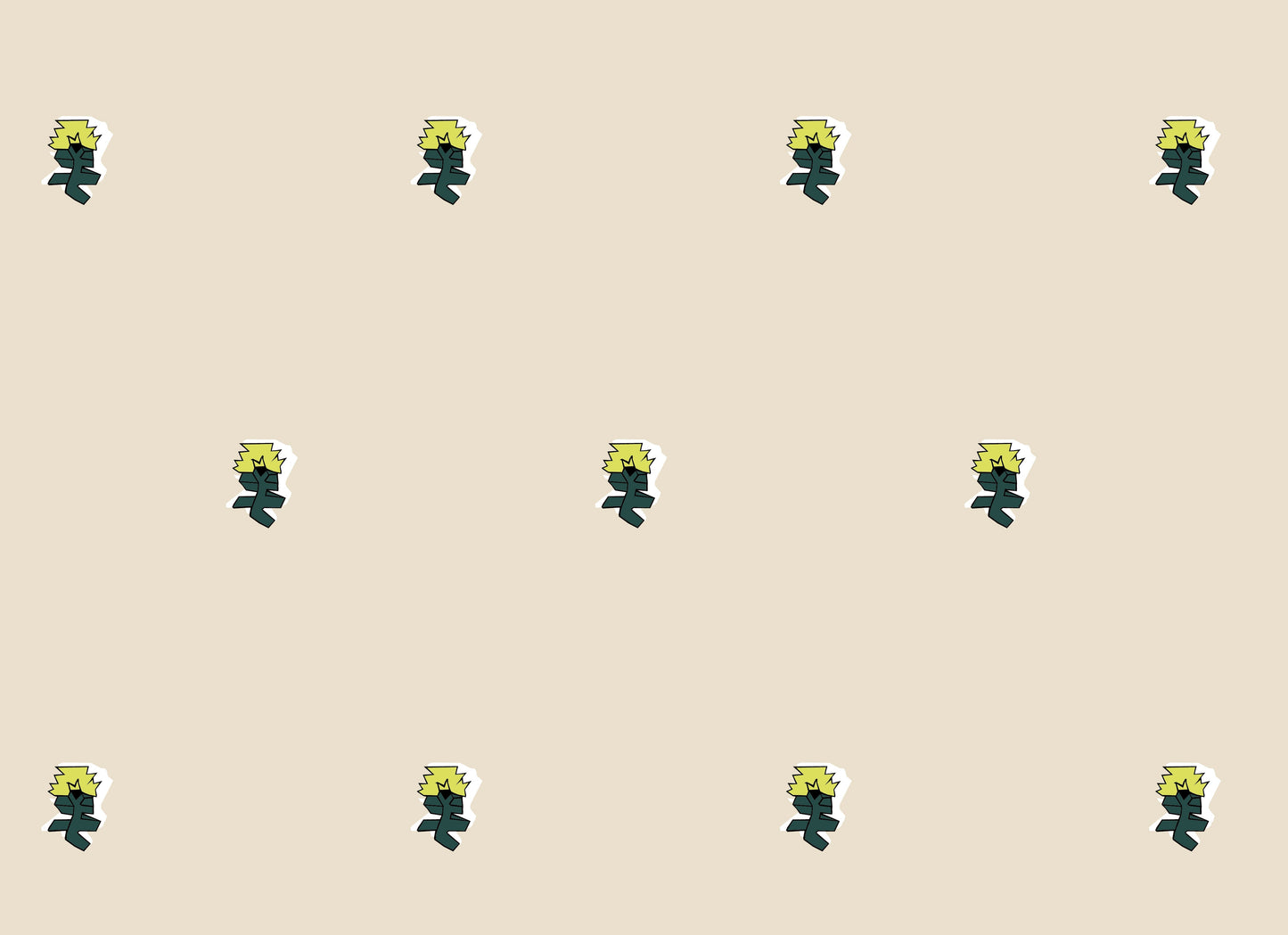 Pixel Posey Wallpaper, Limelight, Roll