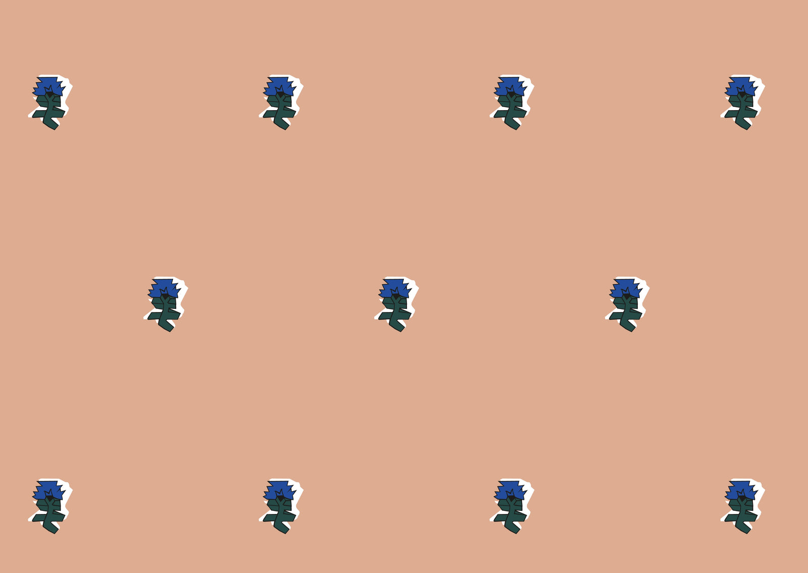Pixel Posey Wallpaper, Sweetpea, Roll