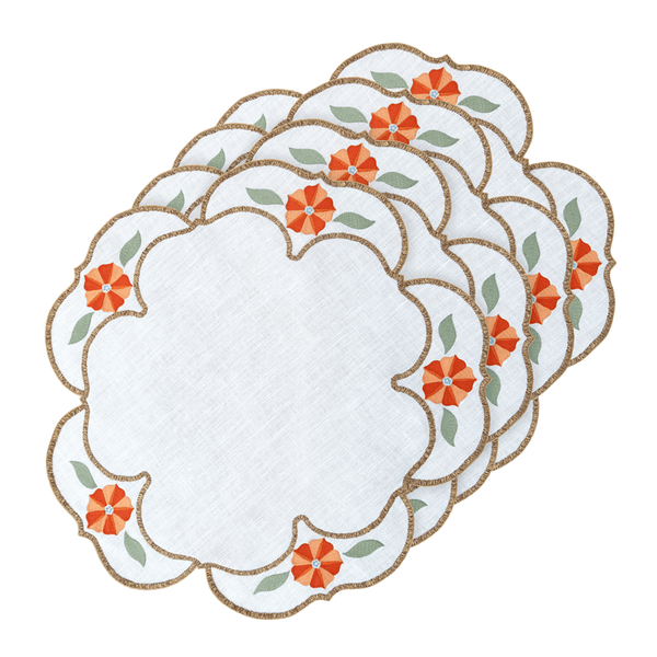 Bold Blossom Placemats (Set of 4)