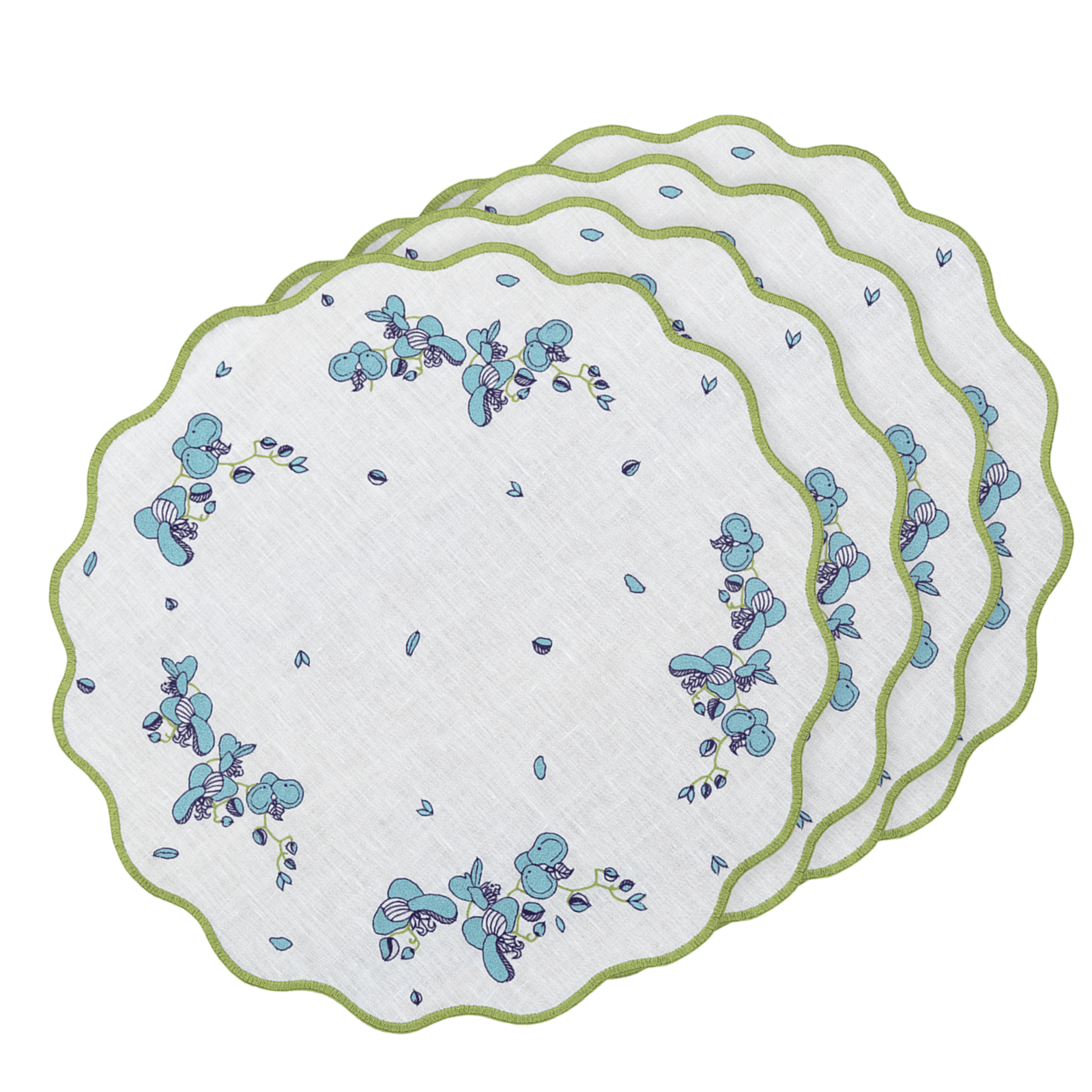 Orchid Carousel - Placemat (Set of 4)