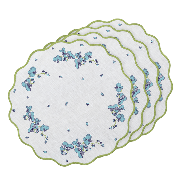 Orchid Carousel - Placemat (Set of 4)