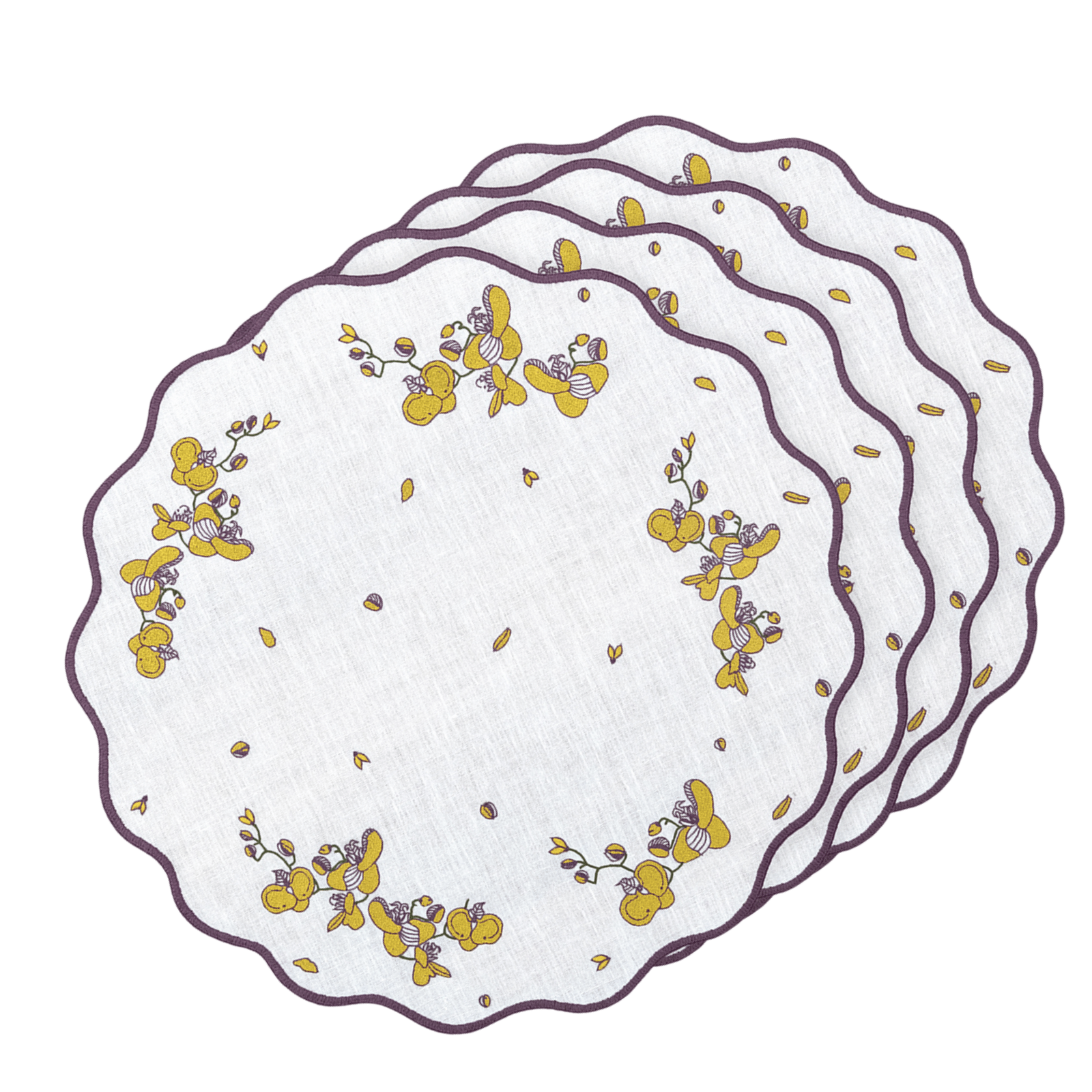 Orchid Carousel - Placemat (Set of 4)