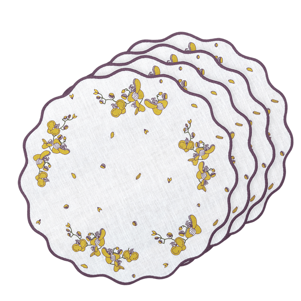 Orchid Carousel - Placemat (Set of 4)