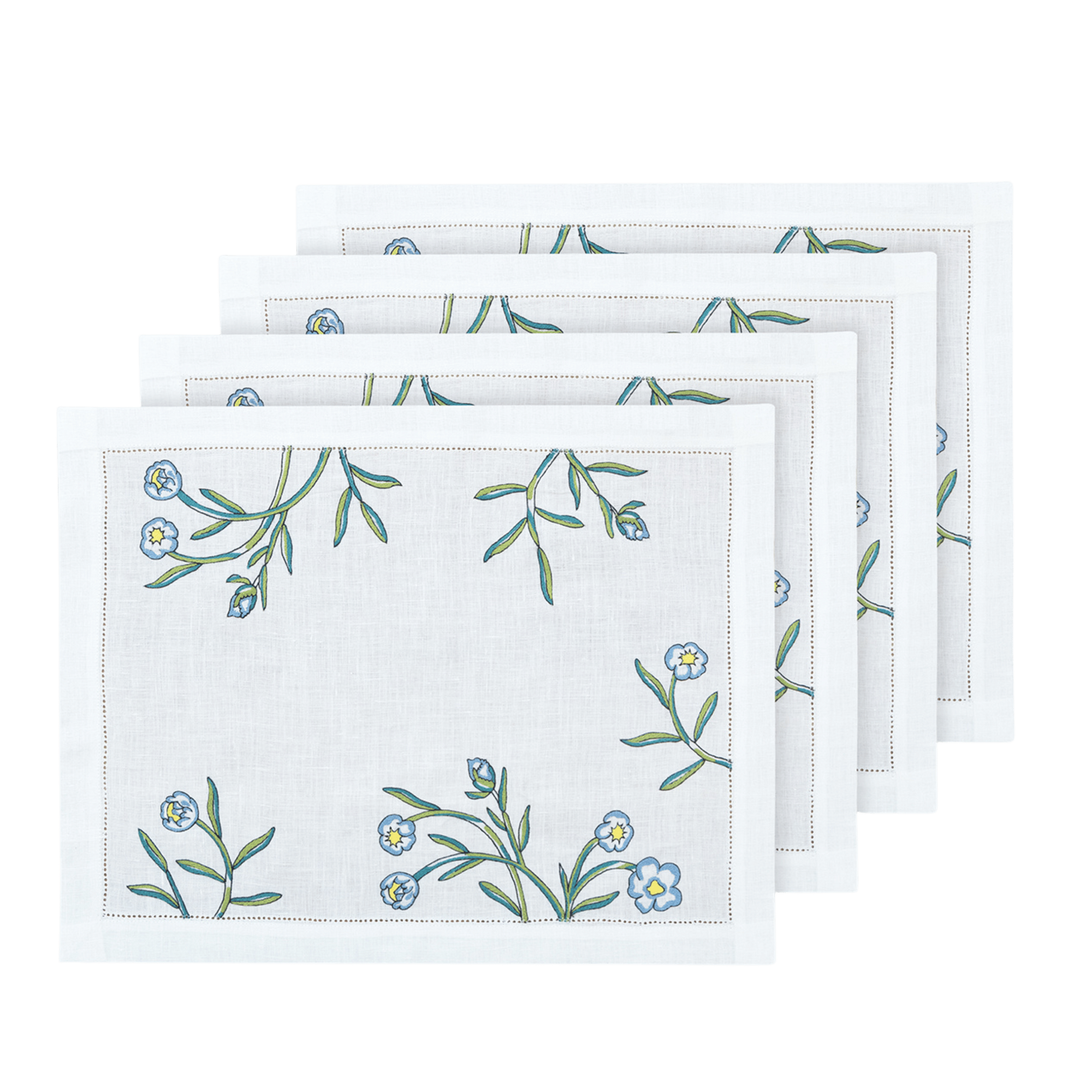 Watercolour Bloom - Placemats (Set of 4)