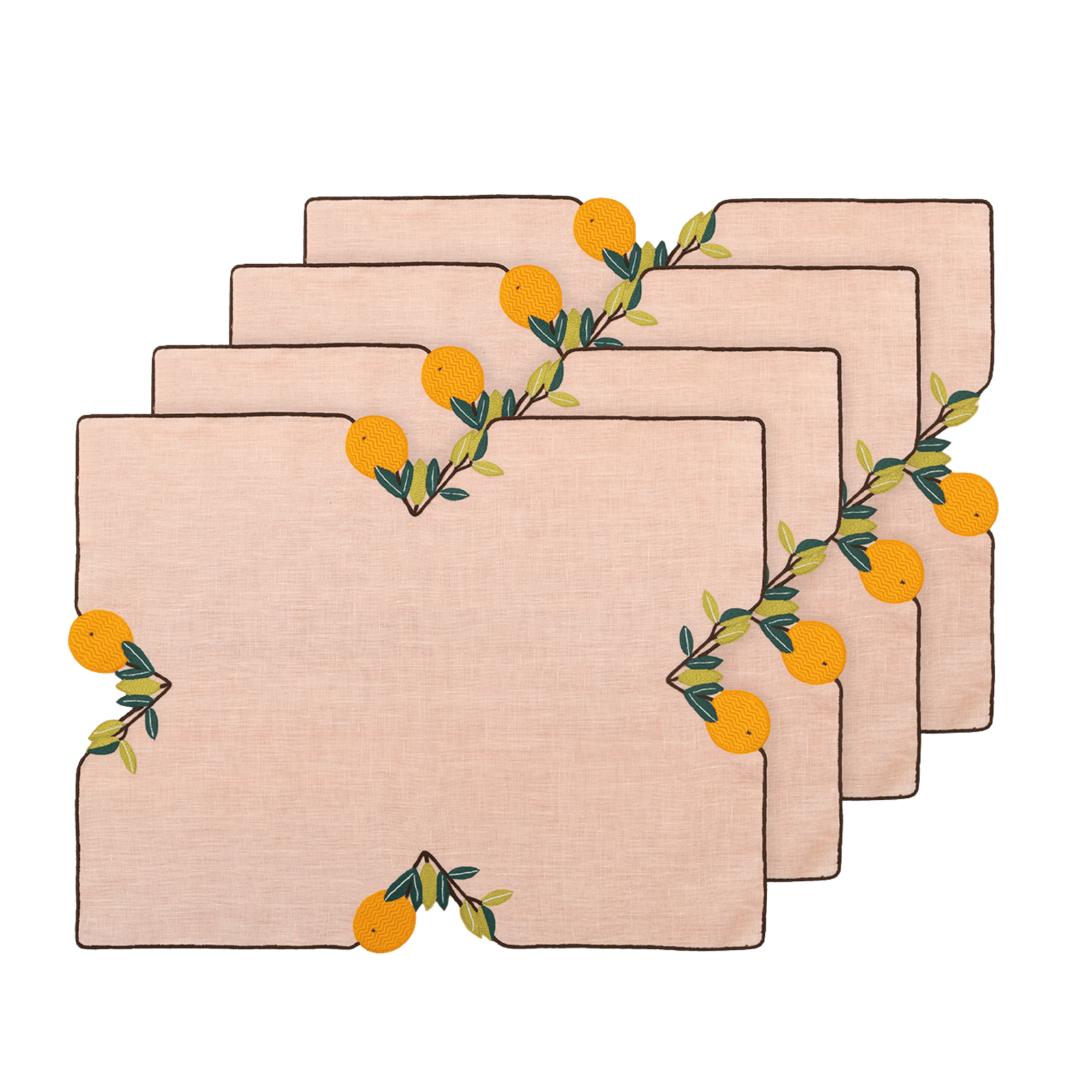 Citrus Bloom - Placemat (Set of 4)
