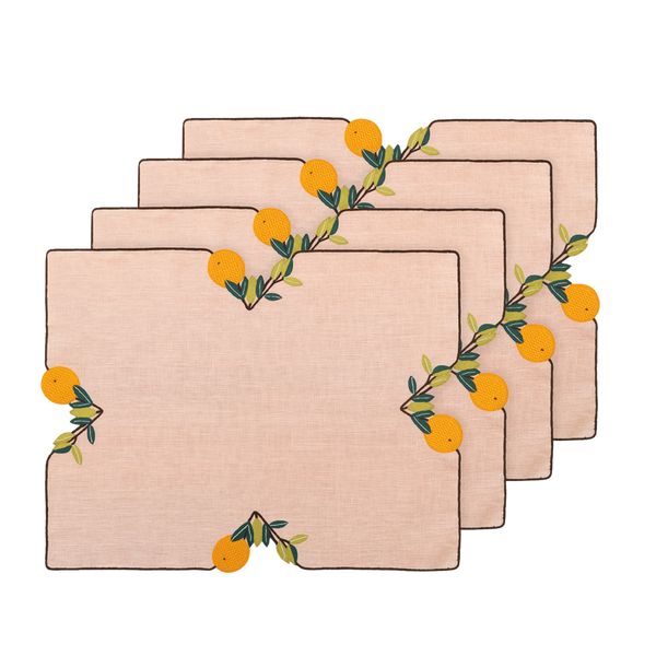 Citrus Bloom - Placemat (Set of 4)
