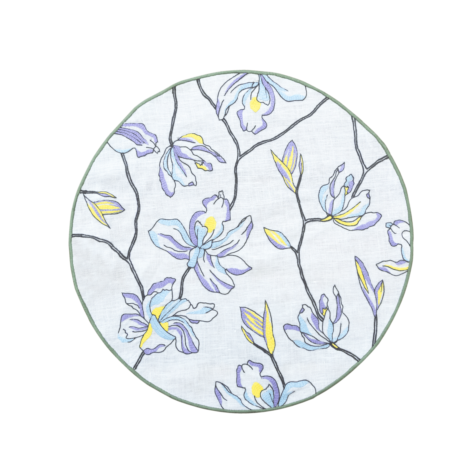 Floral Fresco - Placemats - Blue (Set of 4)