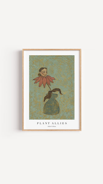 Plant Allies - Botanical Art Print