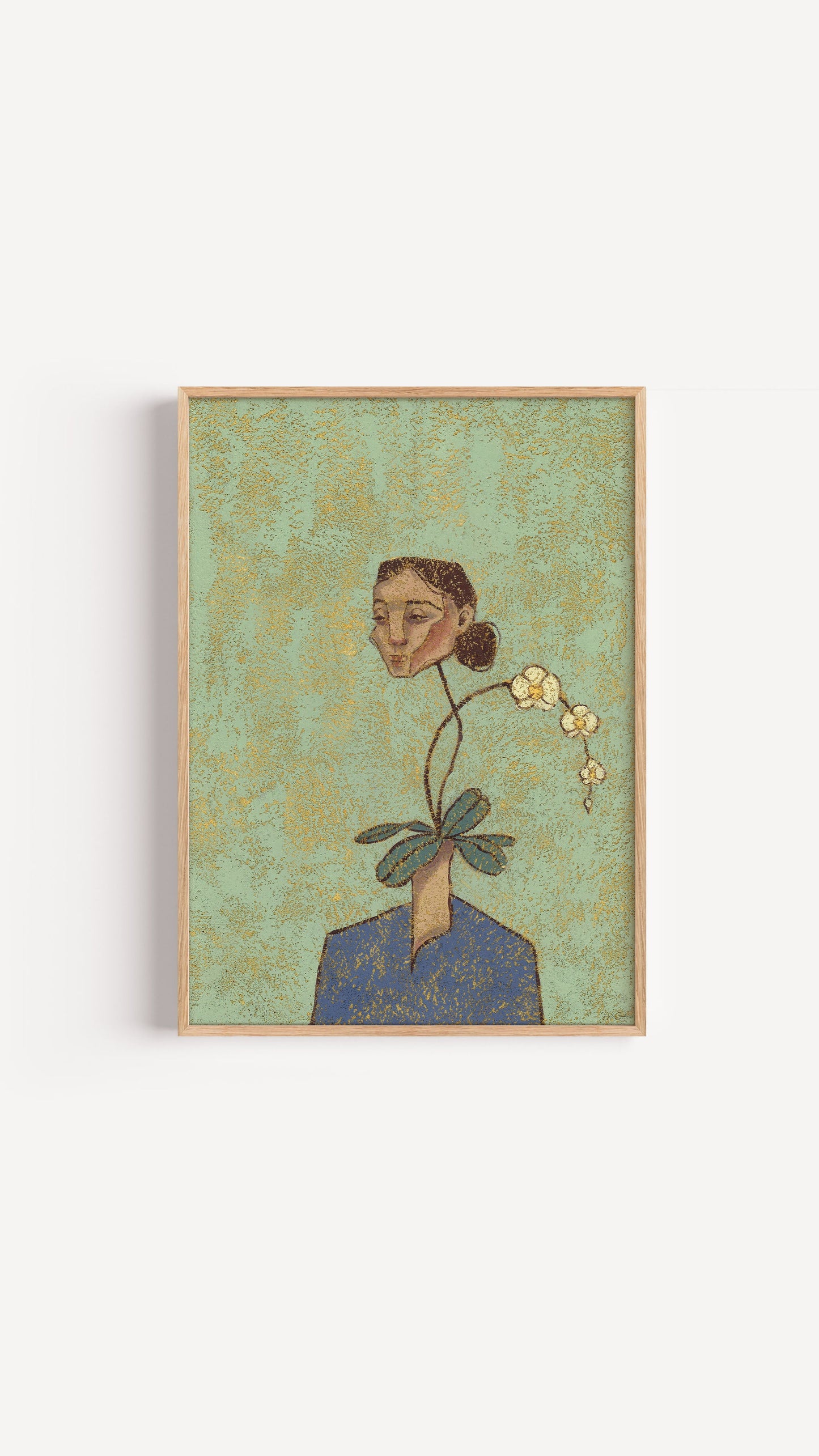 Plant Folk - Botanical Art Print