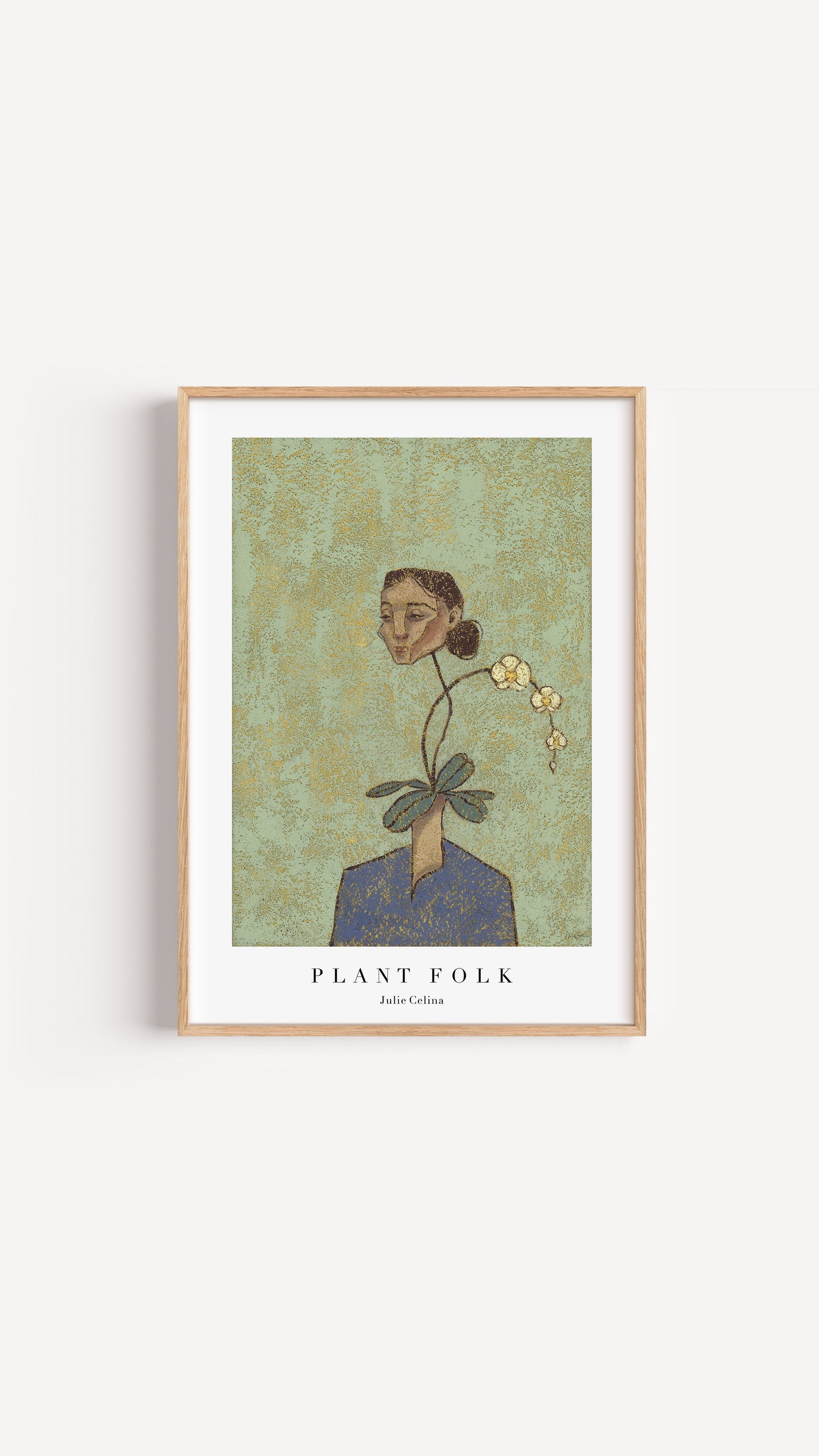 Plant Folk - Botanical Art Print