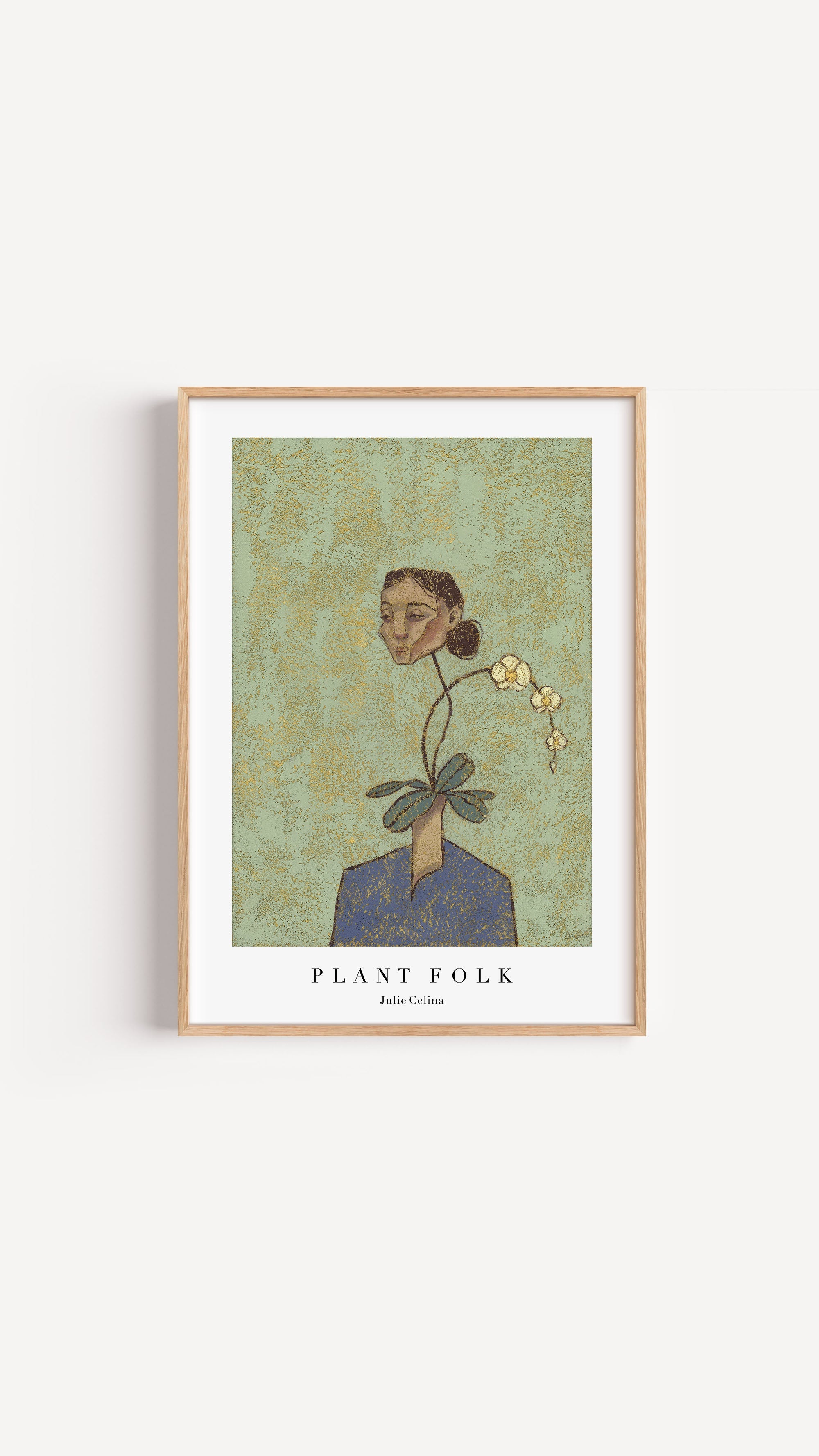Plant Folk - Botanical Art Print