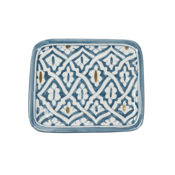 Plateau céram fassia bleu gris gold (8039704527167)