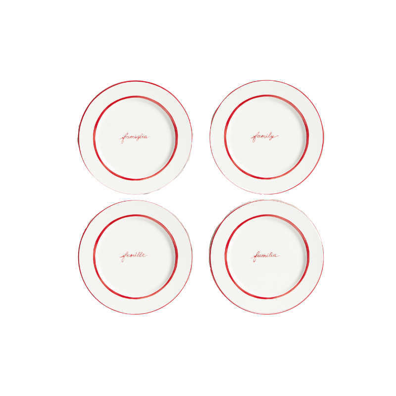 Together Set of 4 Plates