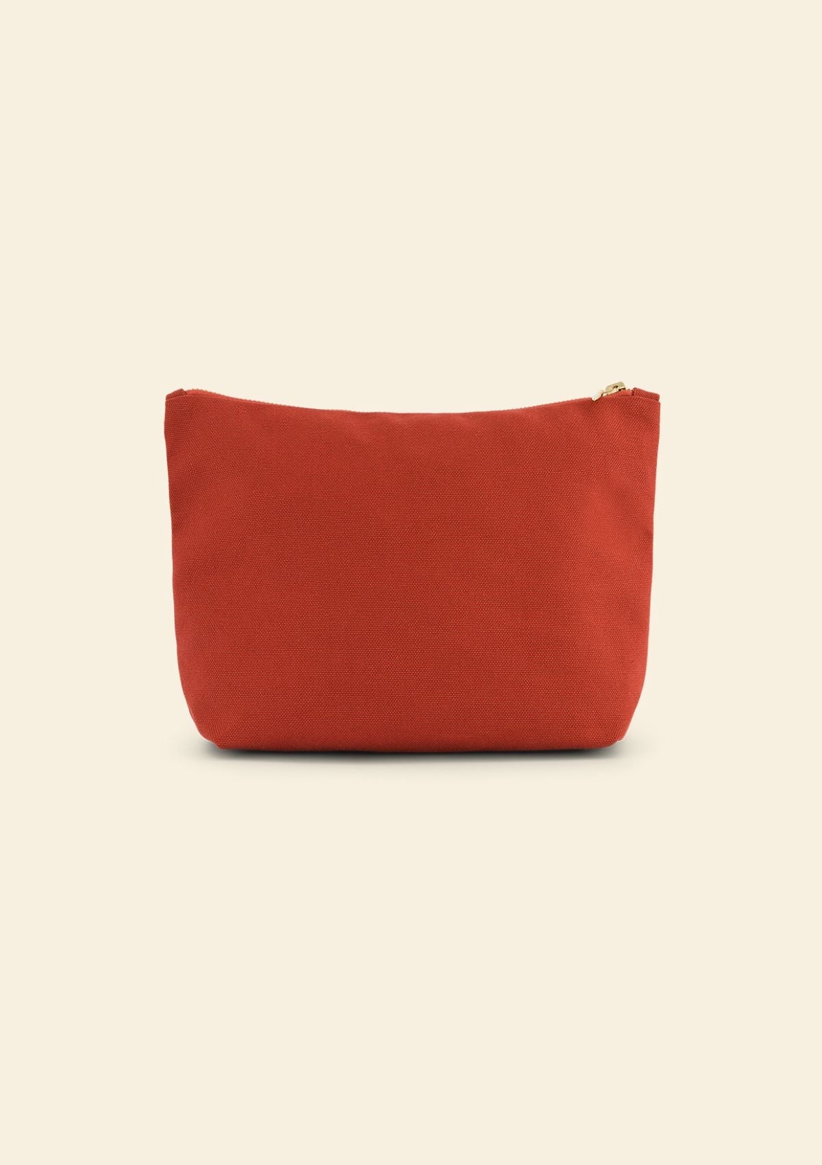 Wavy Pouch in Red & White