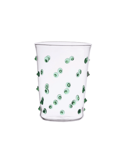 Pom Glass Water Tumbler Green Issy Granger 