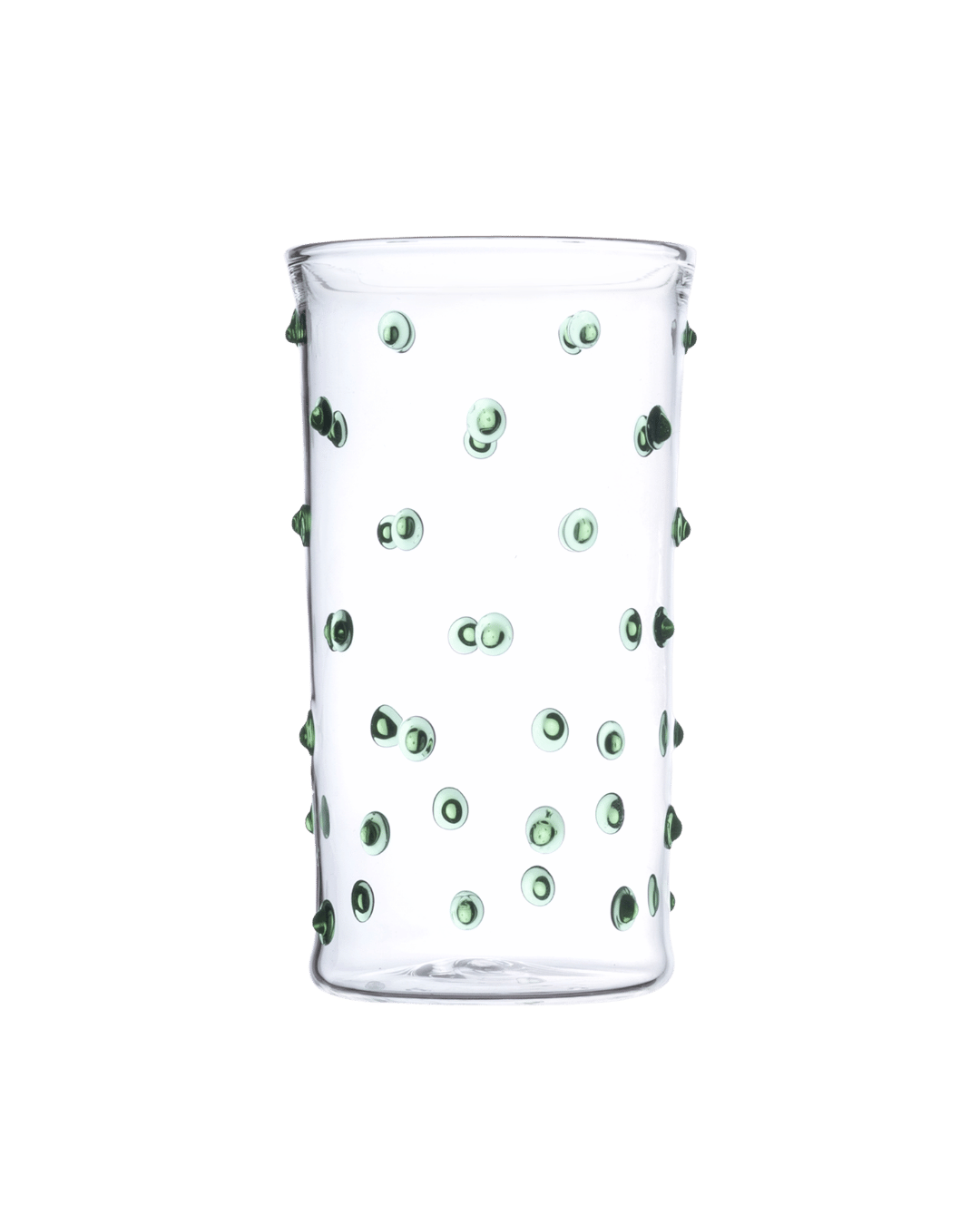 Green Pom Highball Glass