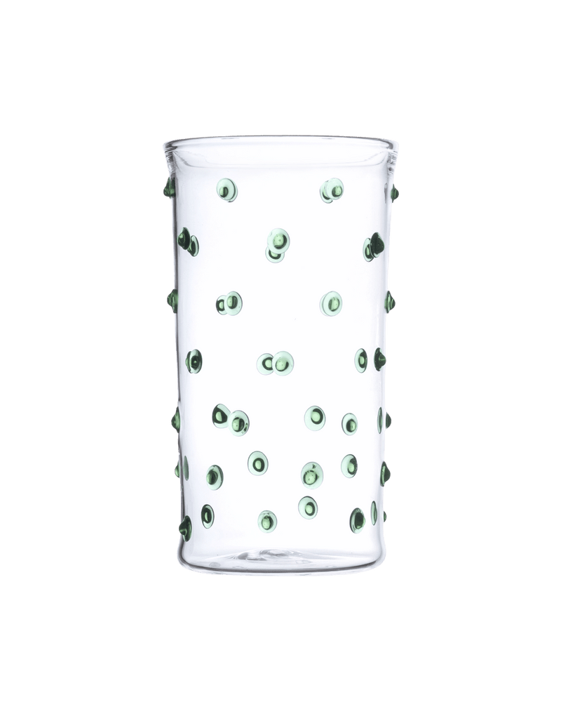 Green Pom Highball Glass