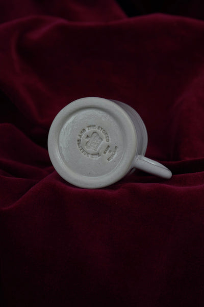 Lover's Heart Espresso Rim of Gold