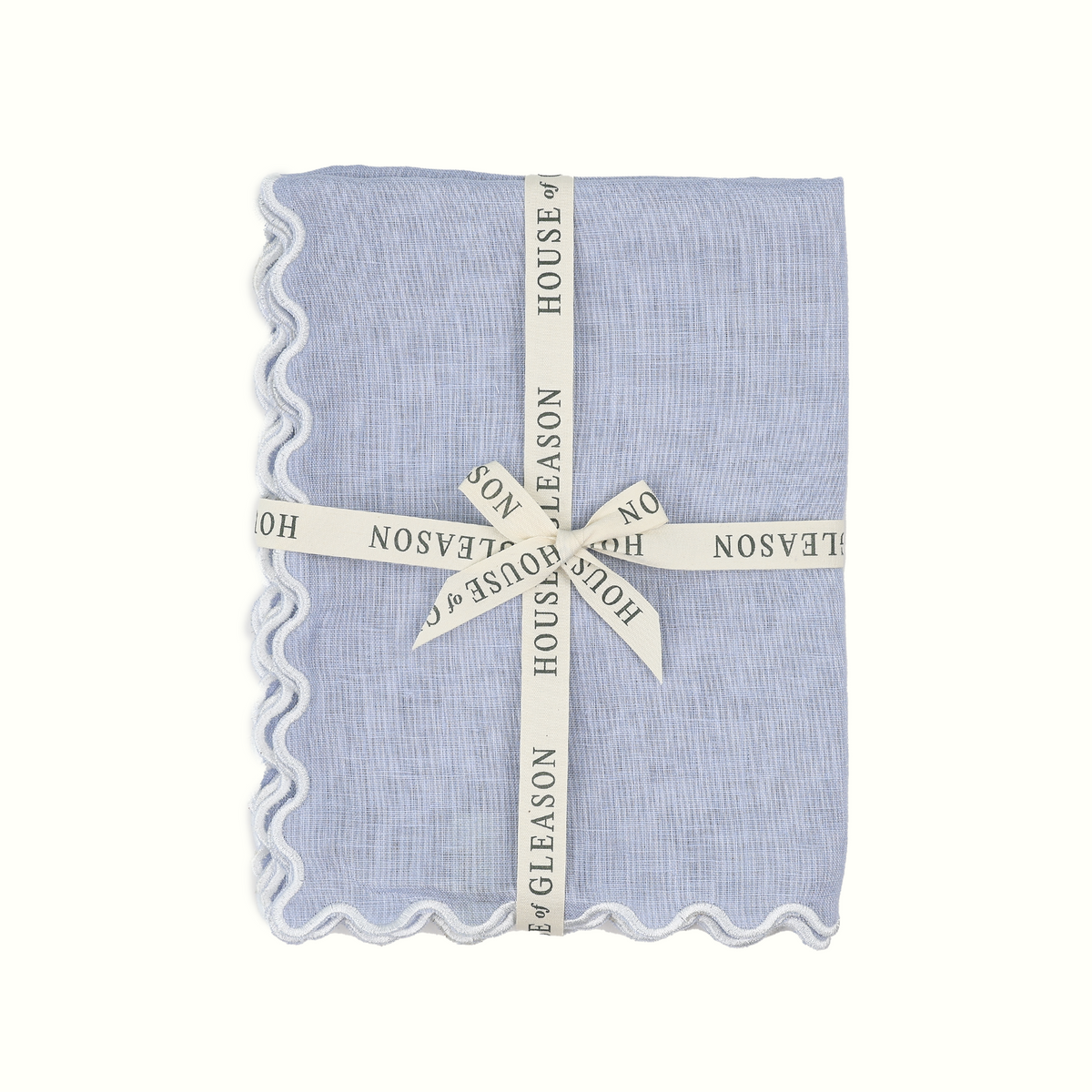 The Vivienne Linen Placemats - Powder Blue