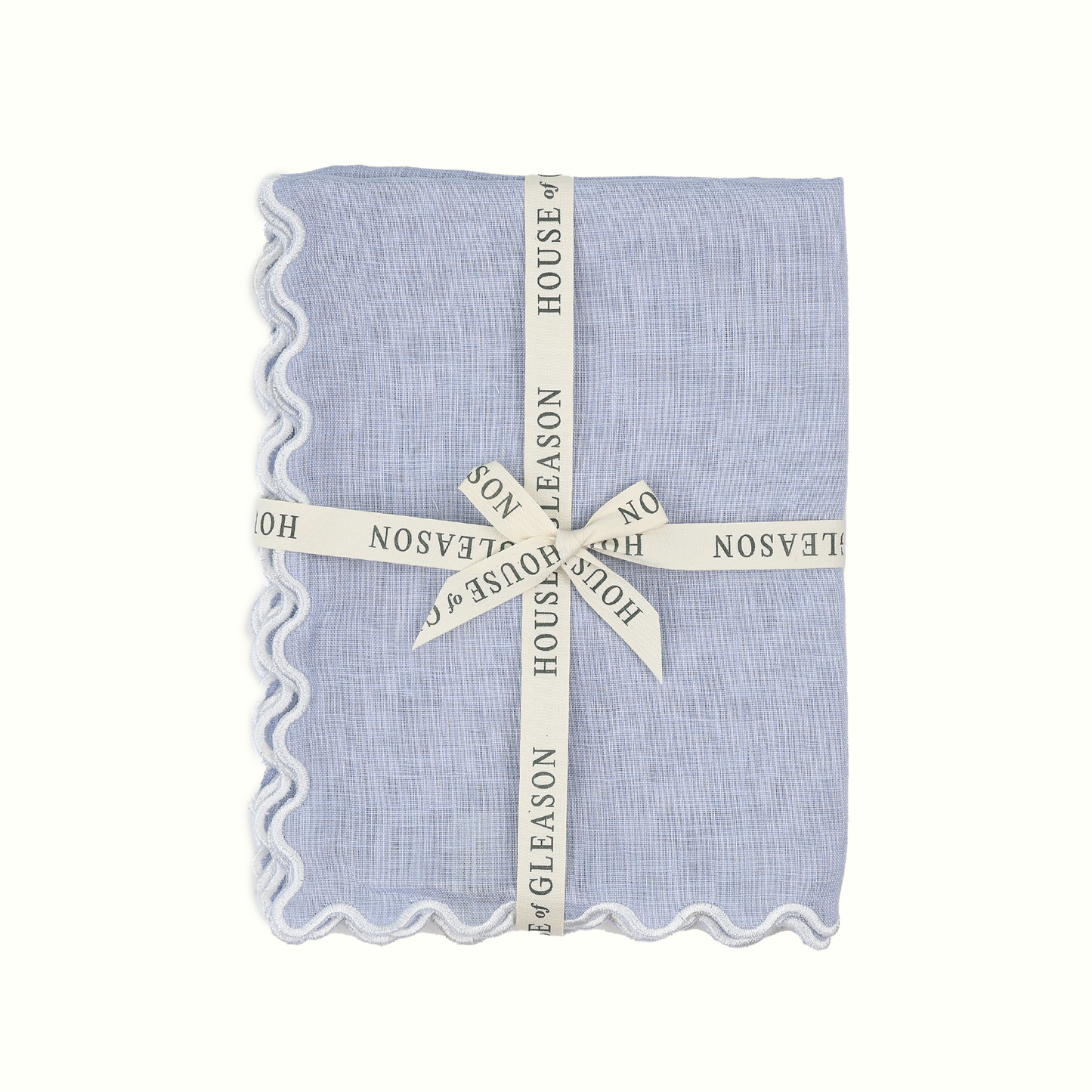 The Vivienne Linen Placemats - Powder Blue