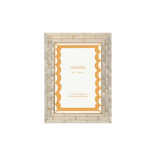 Traccia Pearl Photo Frame, 10 × 15 cm