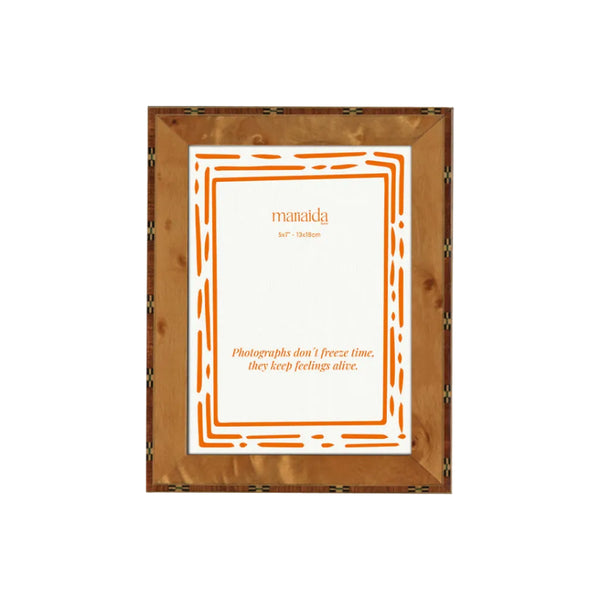 Momenti Wooden Photo Frame, 13 × 18 cm