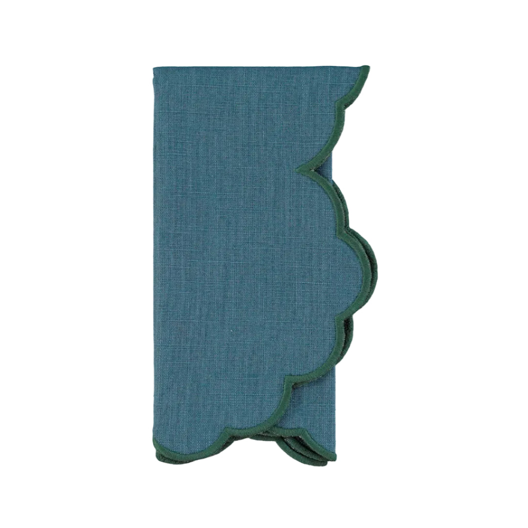 Íris Napkin, Blue and Green