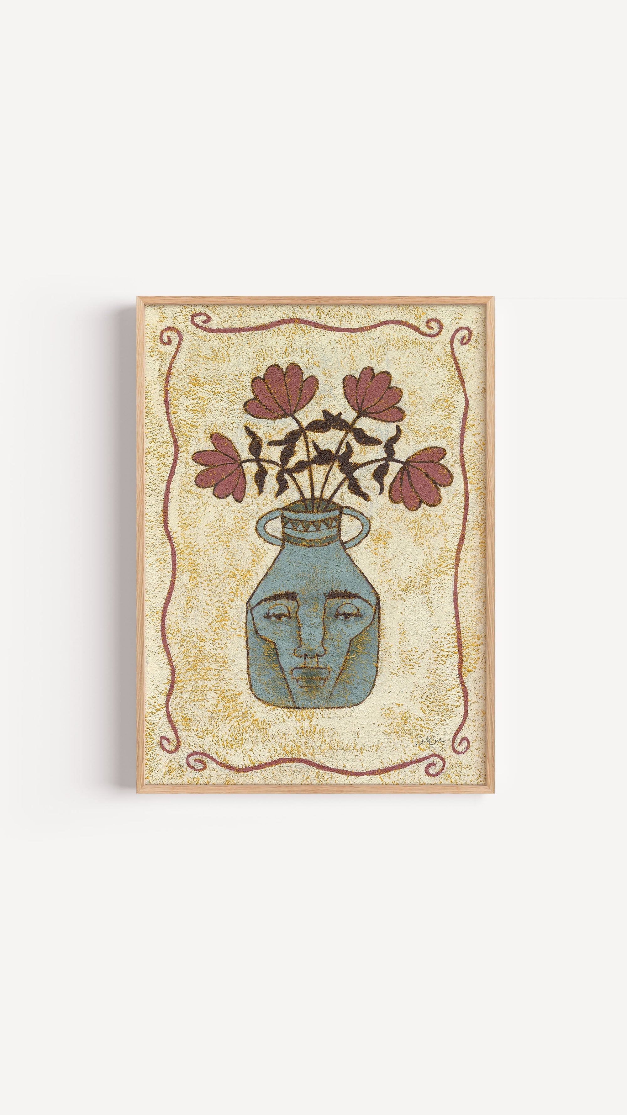 Pregnant With Beauty - Botanical Art Print
