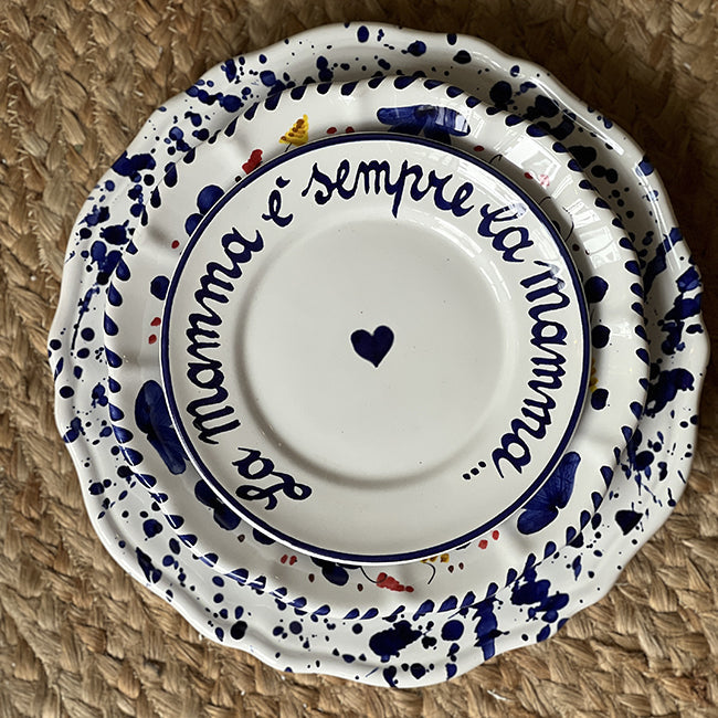 La Famiglia Plate 16cm La Mamma