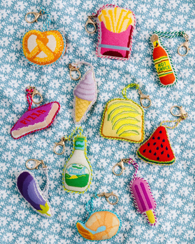 Pizza Box - Bag Charm - Furbish Studio